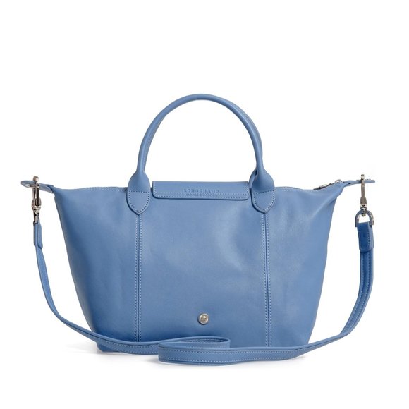 Longchamp leather tote bag